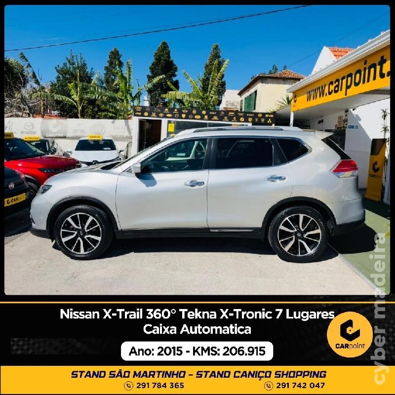NISSAN X-TRAIL 360° Tekna X-Tronic Automático 7 Lugares Gasóleo