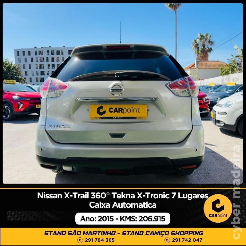 NISSAN X-TRAIL 360° Tekna X-Tronic Automático 7 Lugares Gasóleo