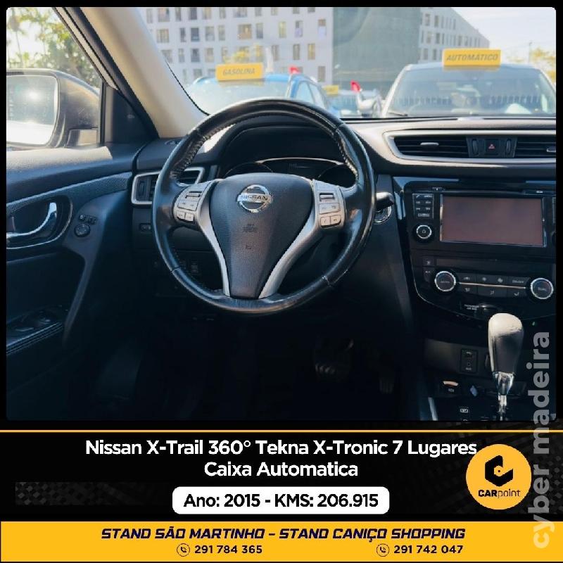 NISSAN X-TRAIL 360° Tekna X-Tronic Automático 7 Lugares Gasóleo