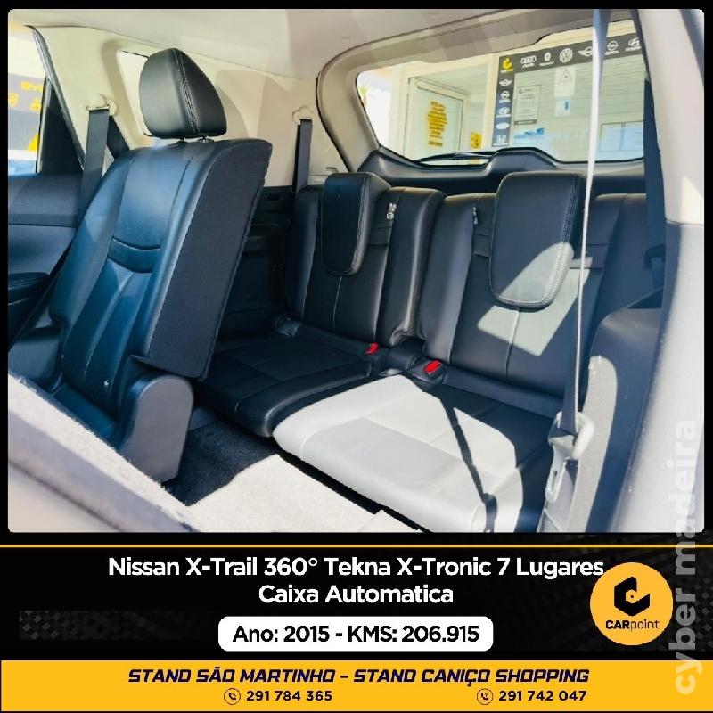 NISSAN X-TRAIL 360° Tekna X-Tronic Automático 7 Lugares Gasóleo