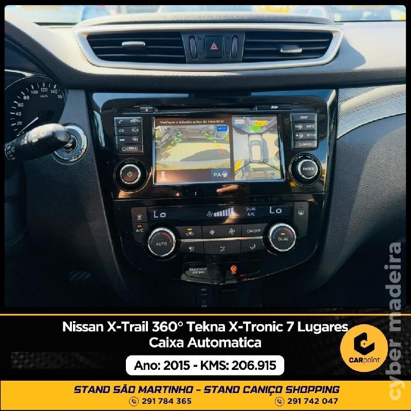 NISSAN X-TRAIL 360° Tekna X-Tronic Automático 7 Lugares Gasóleo