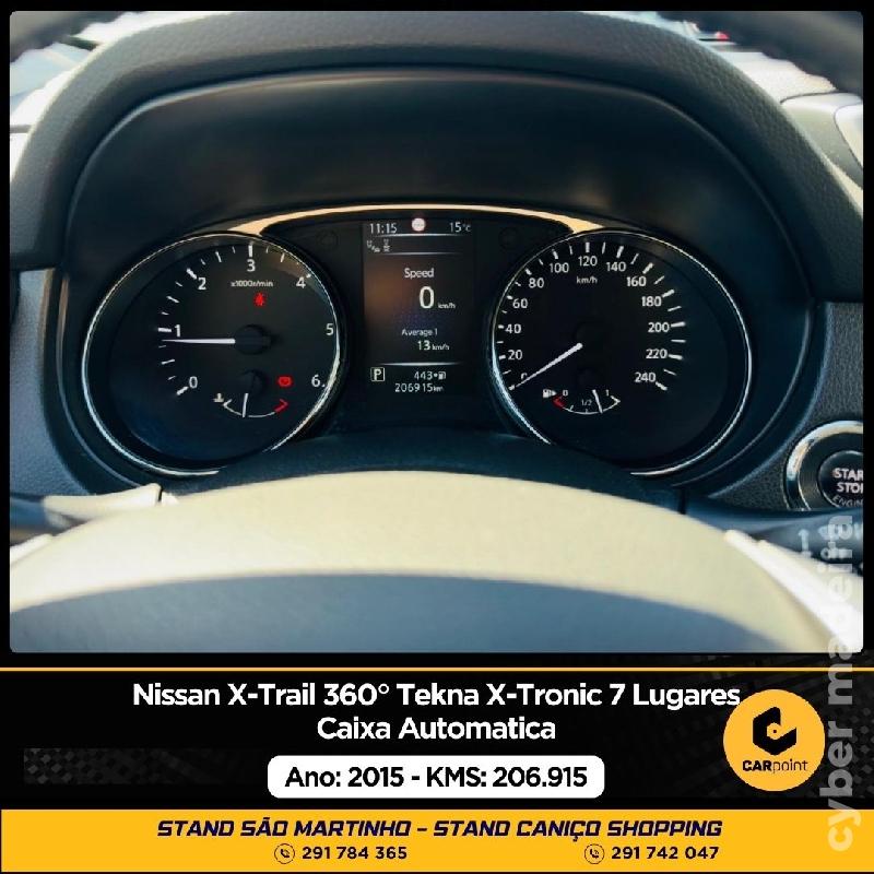 NISSAN X-TRAIL 360° Tekna X-Tronic Automático 7 Lugares Gasóleo