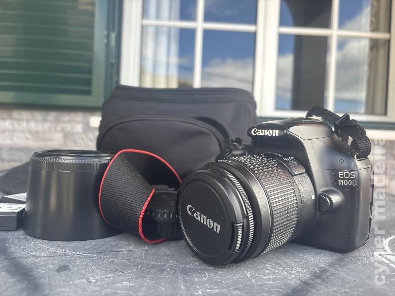 Cânon 1100D 3 Baterias Vem Carregador e Vem Bolsa acessórios