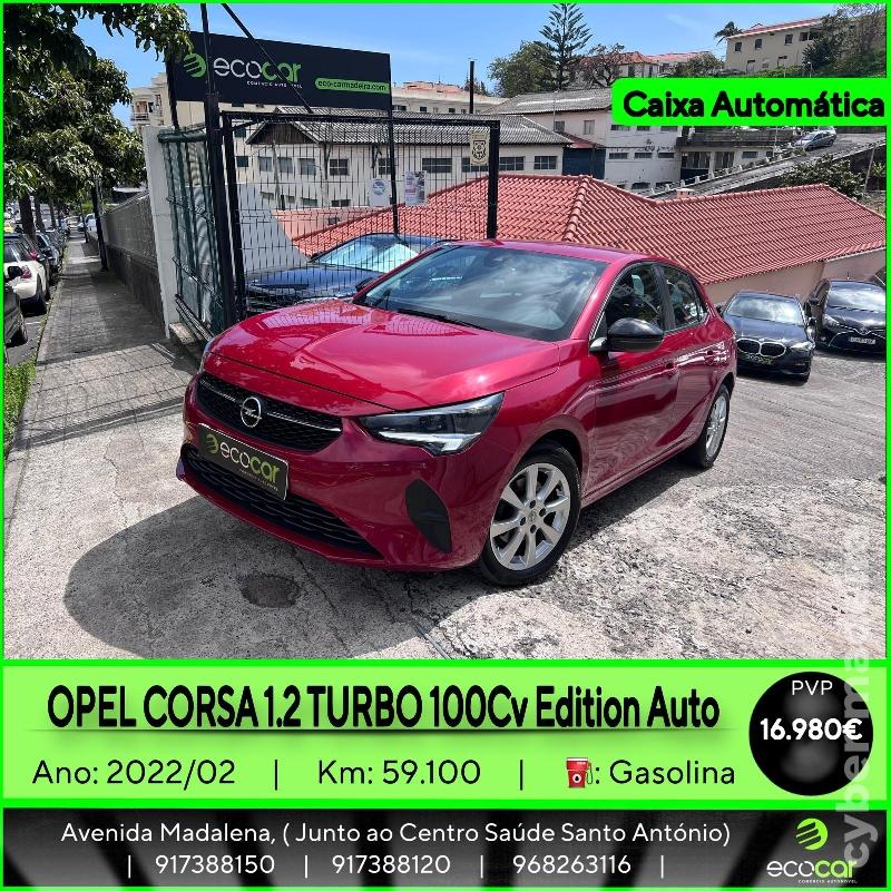 OPEL CORSA 1.2 Turbo 100 cv Edition Auto Gasolina