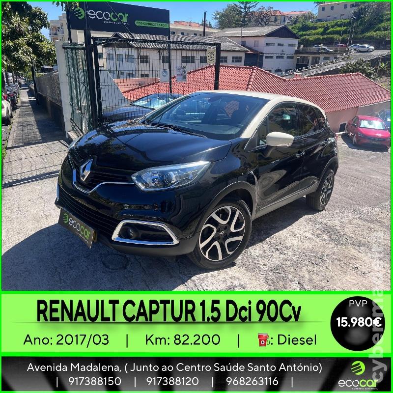 RENAULT CAPTUR 1.5 DCI 90 CV Gasóleo