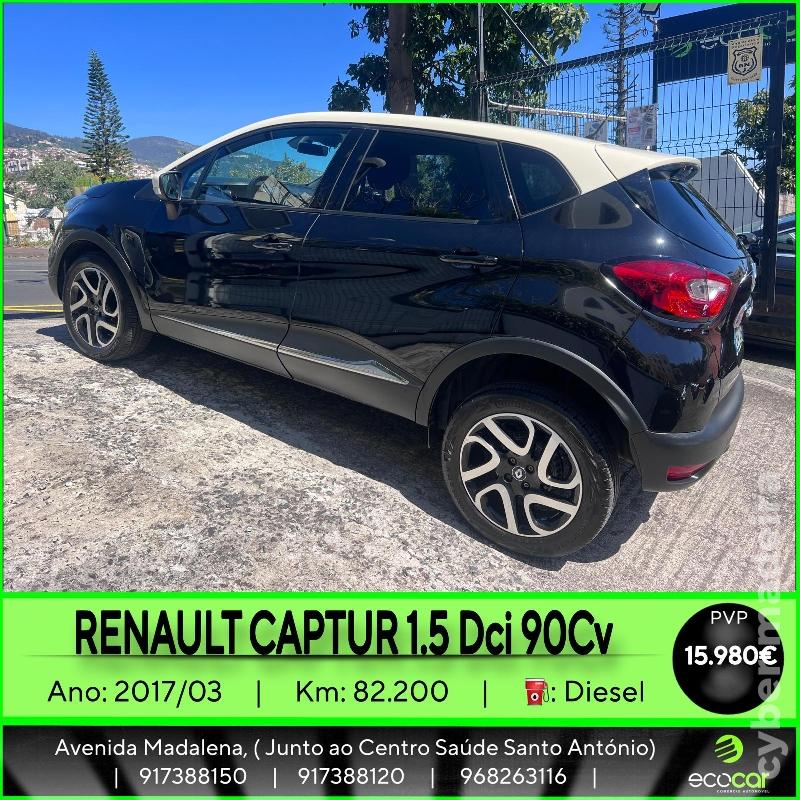RENAULT CAPTUR 1.5 DCI 90 CV Gasóleo