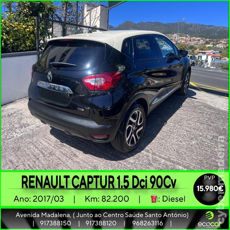 RENAULT CAPTUR 1.5 DCI 90 CV Gasóleo