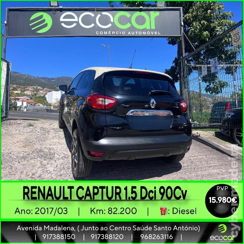 RENAULT CAPTUR 1.5 DCI 90 CV Gasóleo