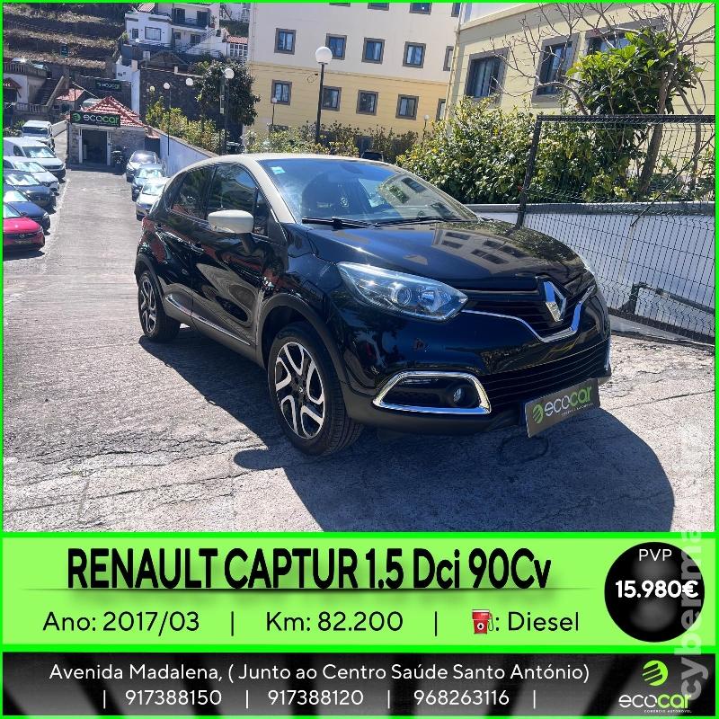 RENAULT CAPTUR 1.5 DCI 90 CV Gasóleo