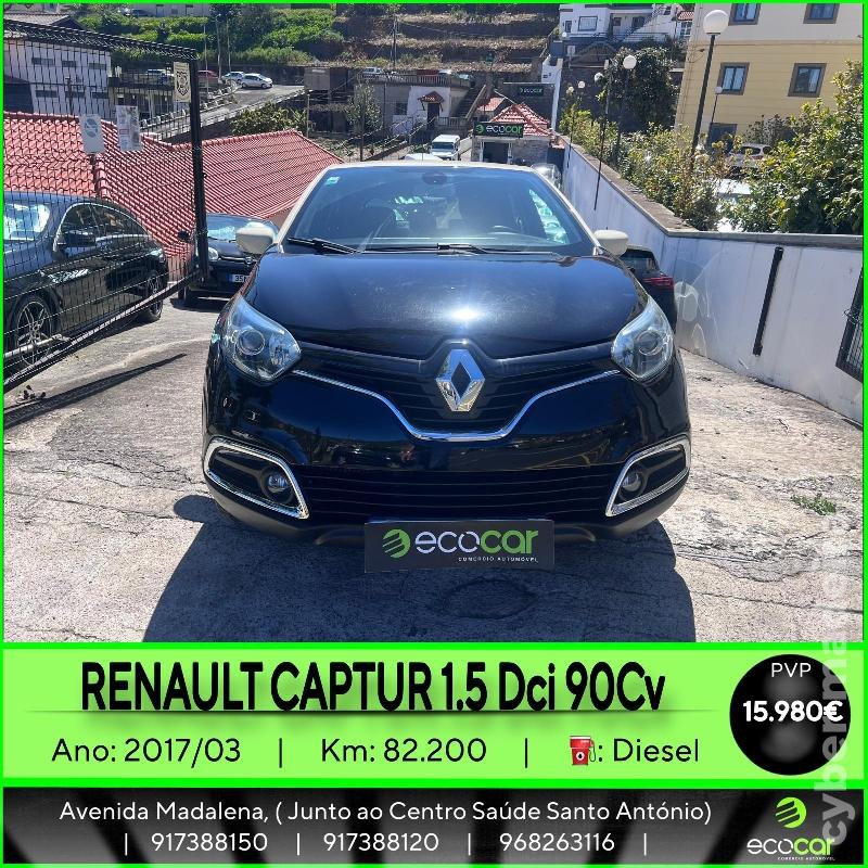 RENAULT CAPTUR 1.5 DCI 90 CV Gasóleo