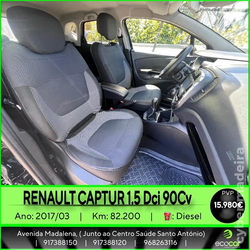 RENAULT CAPTUR 1.5 DCI 90 CV Gasóleo
