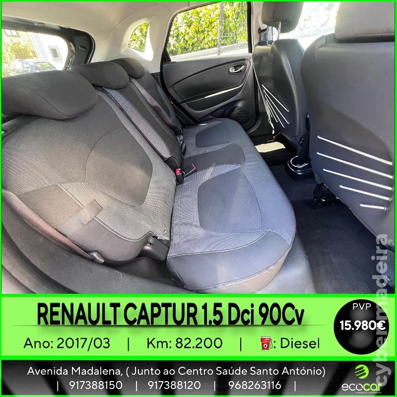 RENAULT CAPTUR 1.5 DCI 90 CV Gasóleo