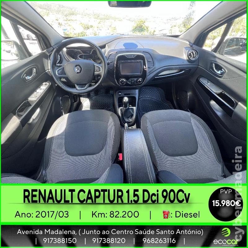 RENAULT CAPTUR 1.5 DCI 90 CV Gasóleo