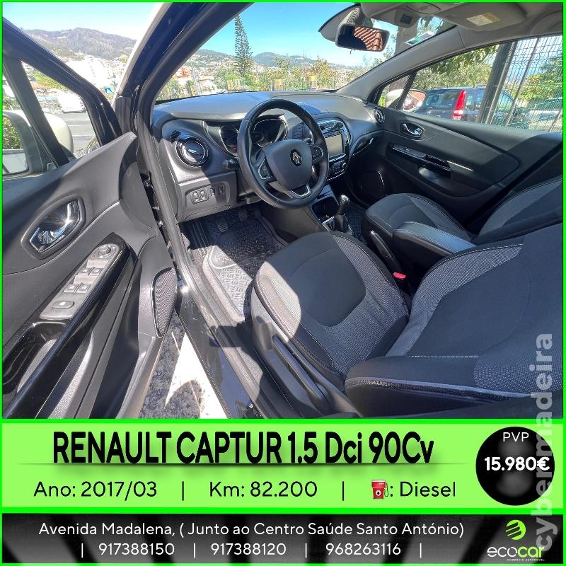 RENAULT CAPTUR 1.5 DCI 90 CV Gasóleo