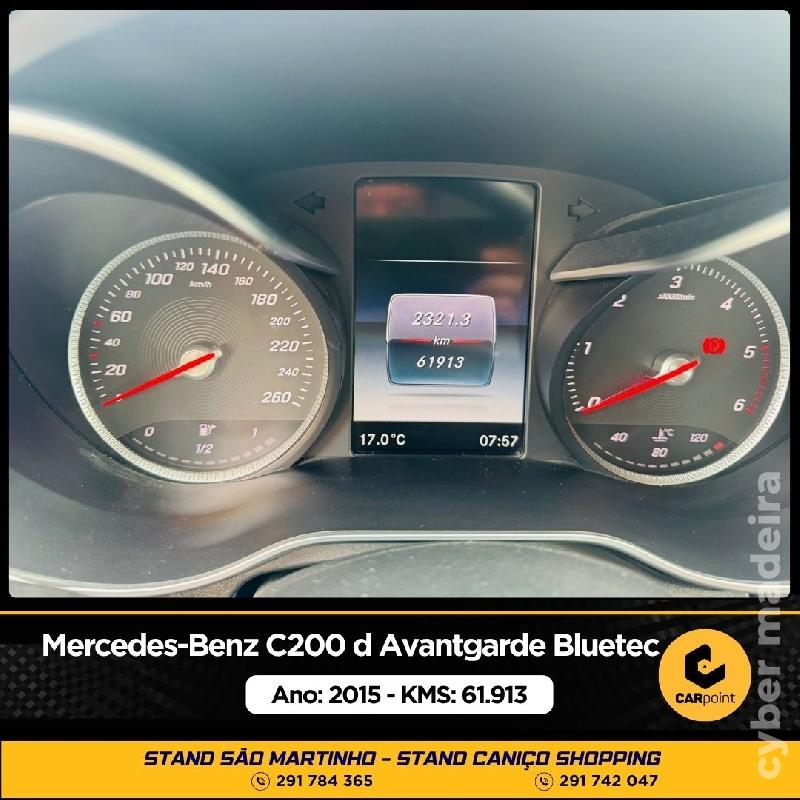 MERCEDES C 200 d Avantgarde Bluetec Gasóleo