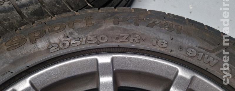 Jantes Ford RS Originais 16' 4x108 com Pneus Novos 16" Sim