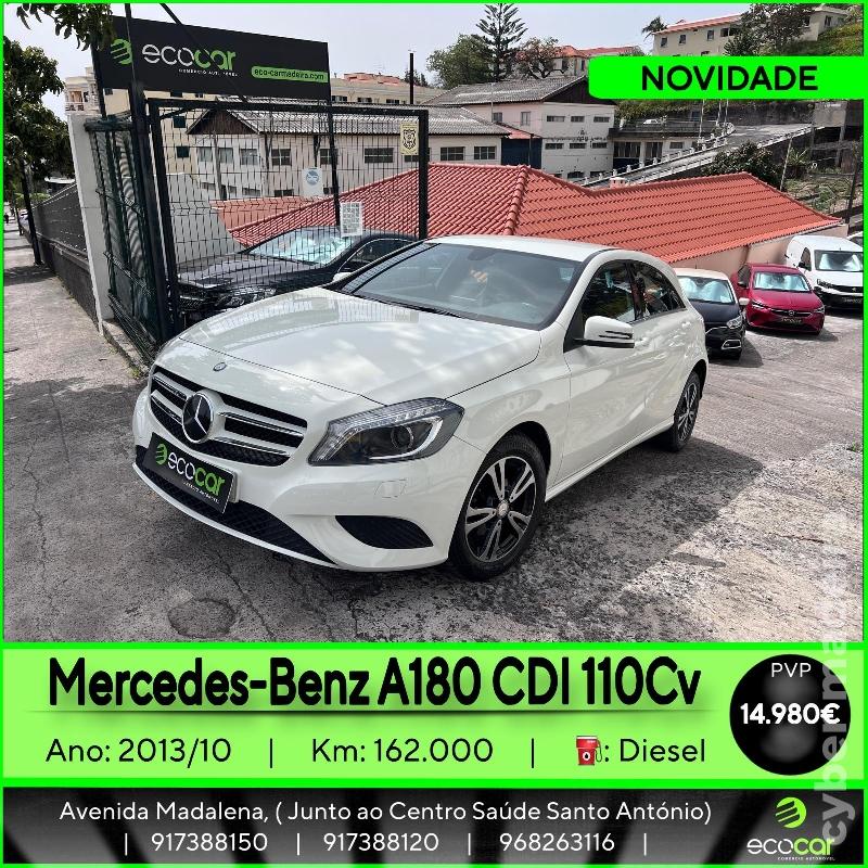 MERCEDES A 180 CDI 110 cv Gasóleo