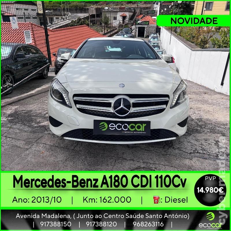 MERCEDES A 180 CDI 110 cv Gasóleo