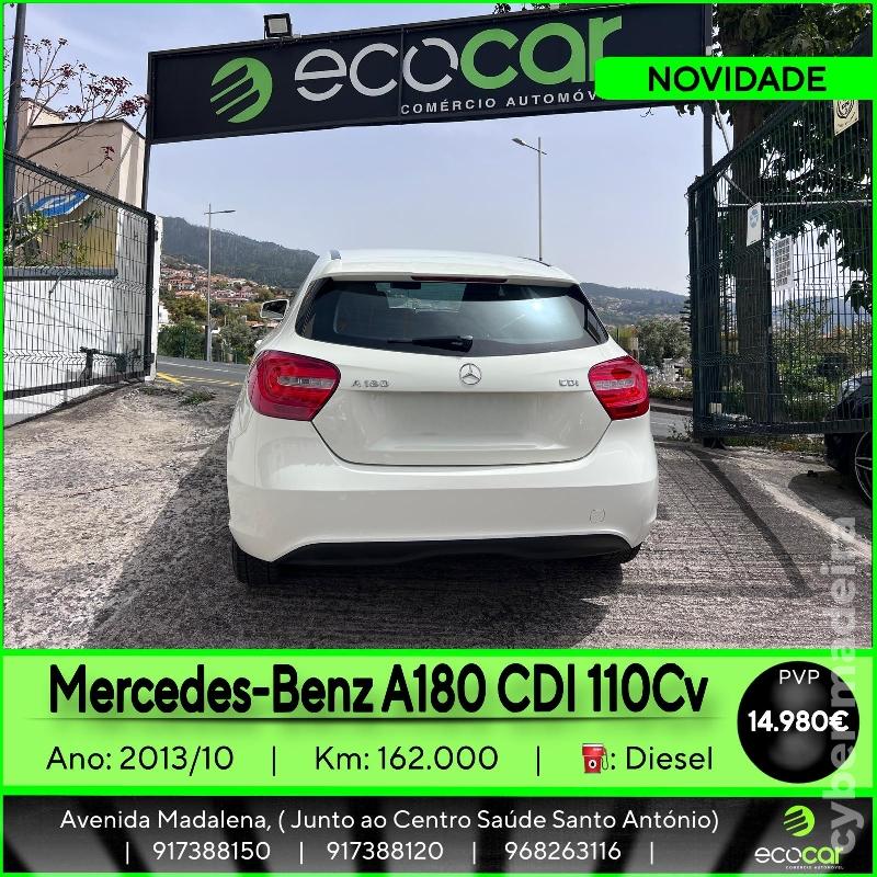 MERCEDES A 180 CDI 110 cv Gasóleo