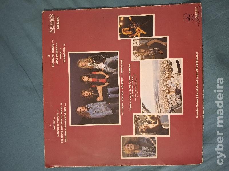 Metallica – Master of Puppets (Vinil LP)