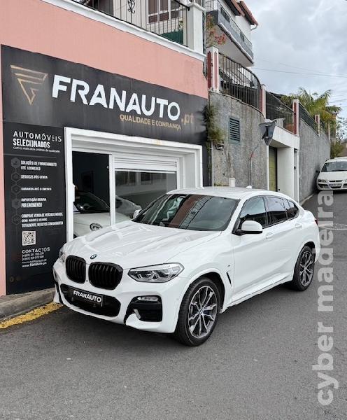 BMW X4 XDrive 20d Pack M Auto - 190 CV - 08/2018 Origem: Regional c/Apenas 68.500 km Gasóleo