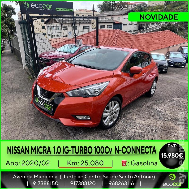 NISSAN MICRA 1.0 IG-Turbo 100 cv N-Connecta Gasolina