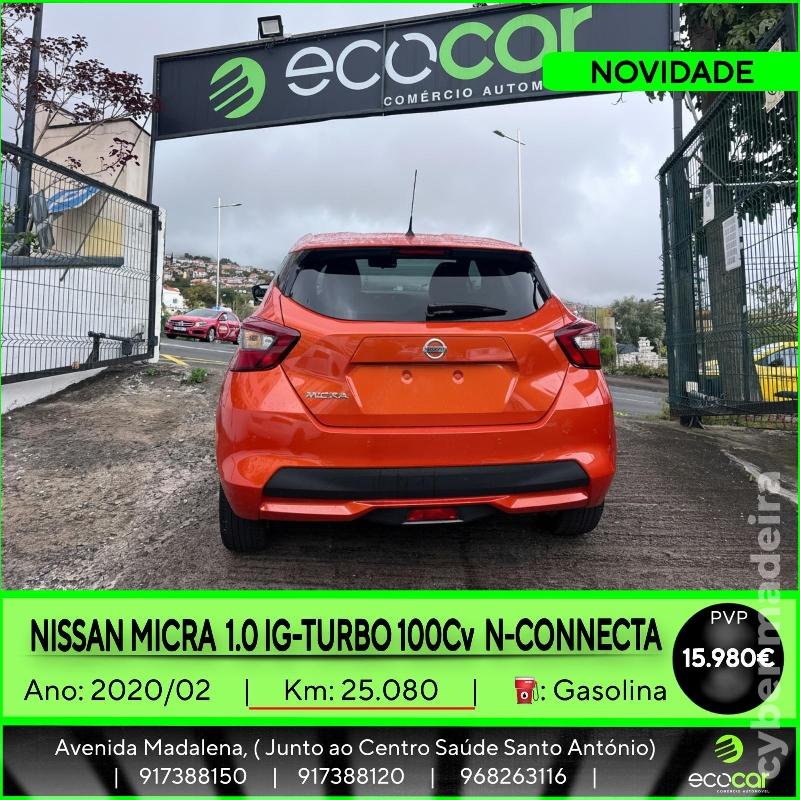 NISSAN MICRA 1.0 IG-Turbo 100 cv N-Connecta Gasolina