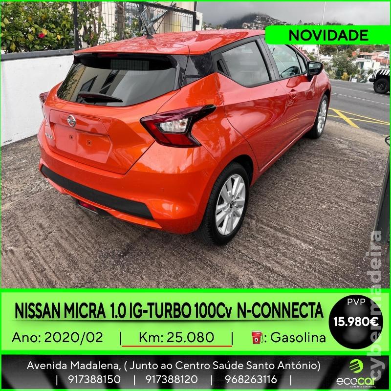 NISSAN MICRA 1.0 IG-Turbo 100 cv N-Connecta Gasolina