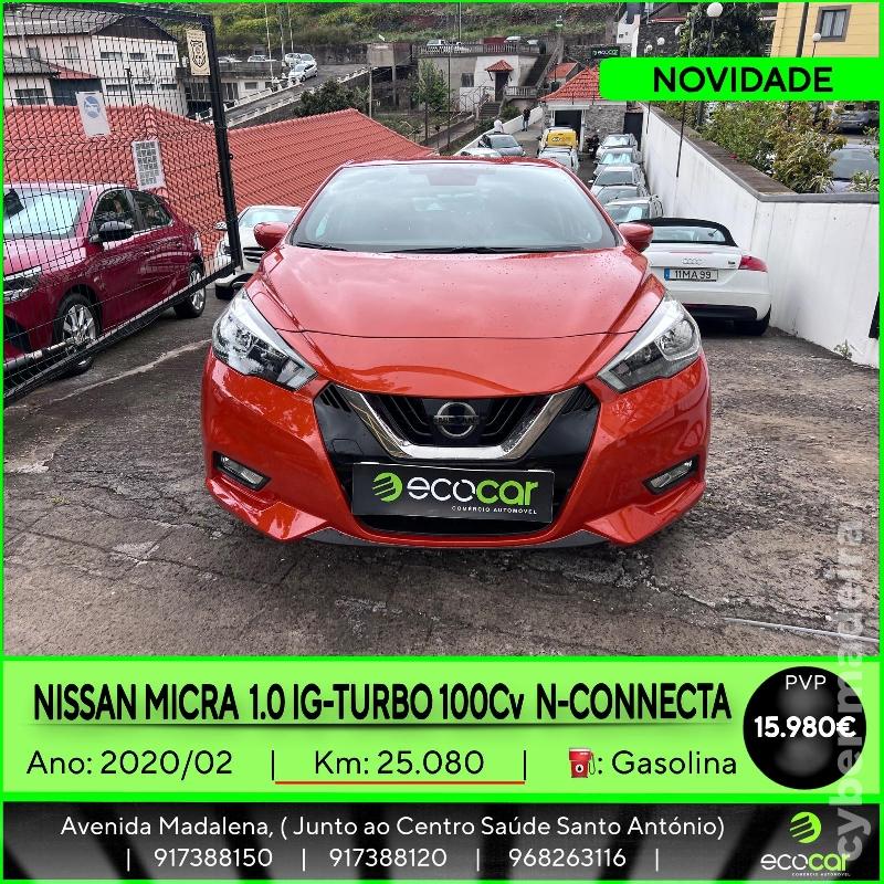 NISSAN MICRA 1.0 IG-Turbo 100 cv N-Connecta Gasolina