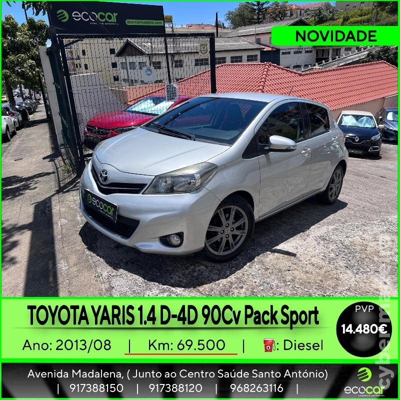 TOYOTA YARIS 1.4 D-4D 90 cv Pack Sport Gasóleo