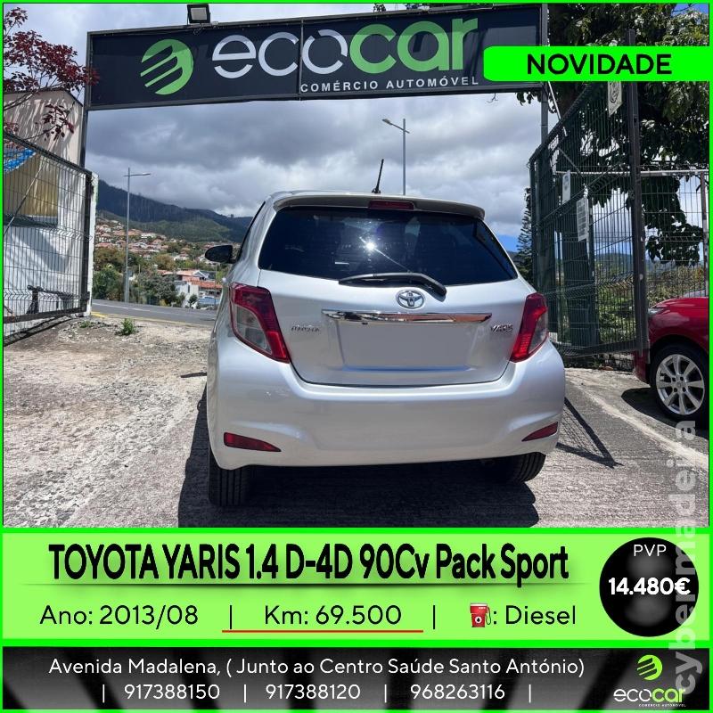 TOYOTA YARIS 1.4 D-4D 90 cv Pack Sport Gasóleo