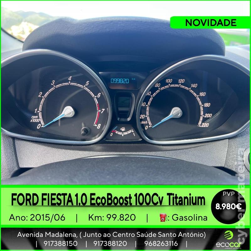 FORD FIESTA 1.0 EcoBoost 100 cv Titanium Gasolina