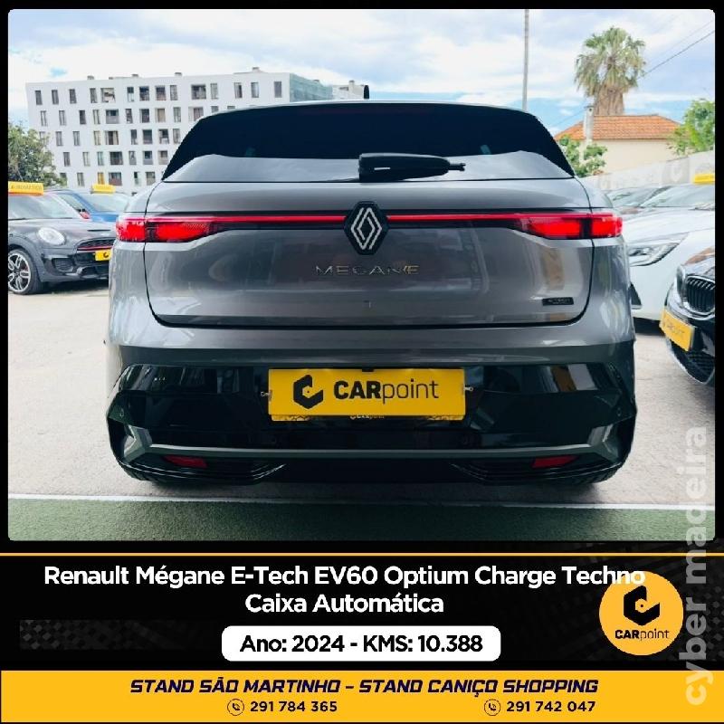 RENAULT MEGANE E-Tech EV60 Optium Charge Techno Eléctrico