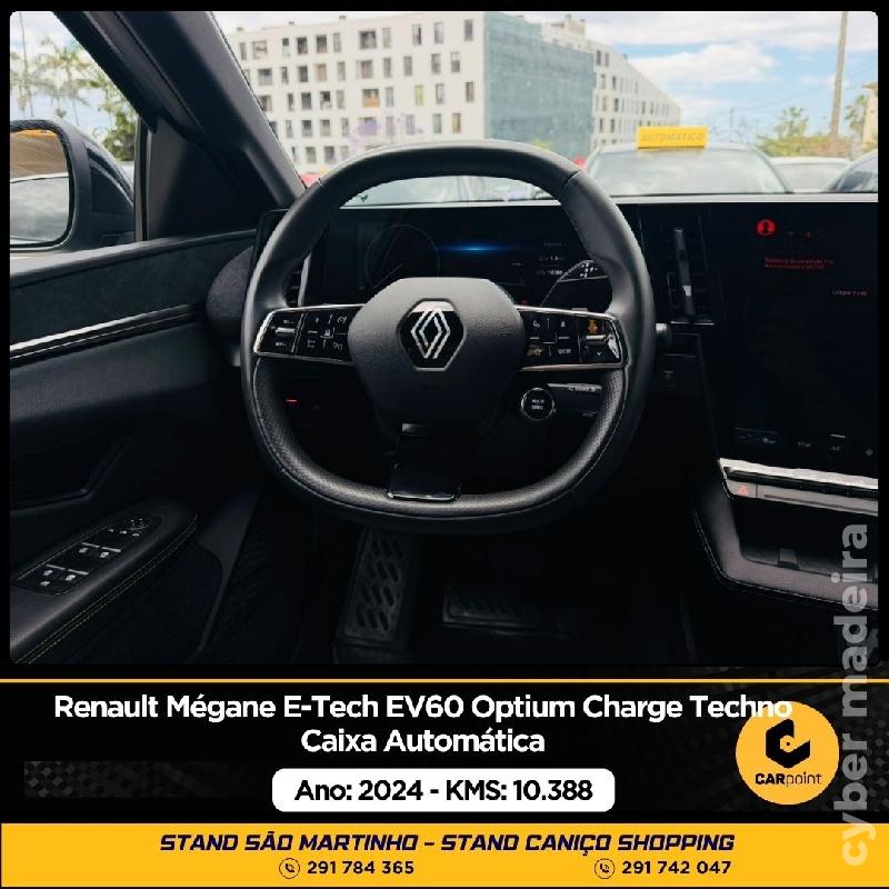 RENAULT MEGANE E-Tech EV60 Optium Charge Techno Eléctrico