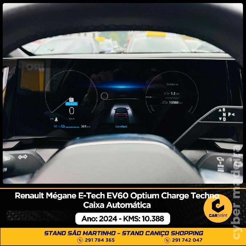 RENAULT MEGANE E-Tech EV60 Optium Charge Techno Eléctrico
