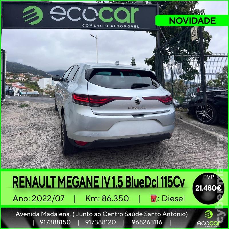 RENAULT MEGANE 1.5 BlueDCI 115 cv Gasóleo