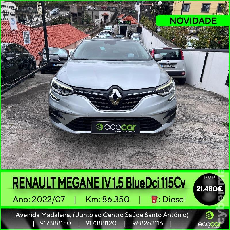 RENAULT MEGANE 1.5 BlueDCI 115 cv Gasóleo
