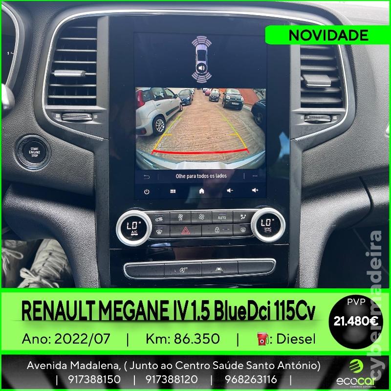 RENAULT MEGANE 1.5 BlueDCI 115 cv Gasóleo