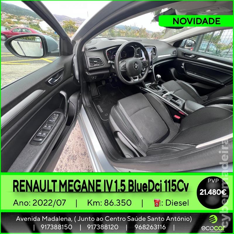 RENAULT MEGANE 1.5 BlueDCI 115 cv Gasóleo