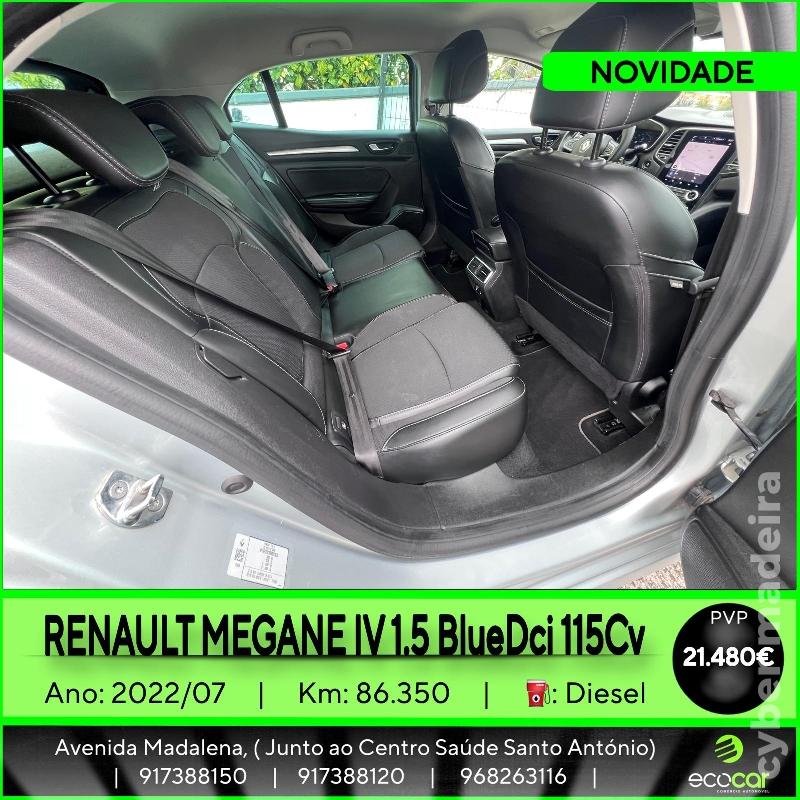 RENAULT MEGANE 1.5 BlueDCI 115 cv Gasóleo