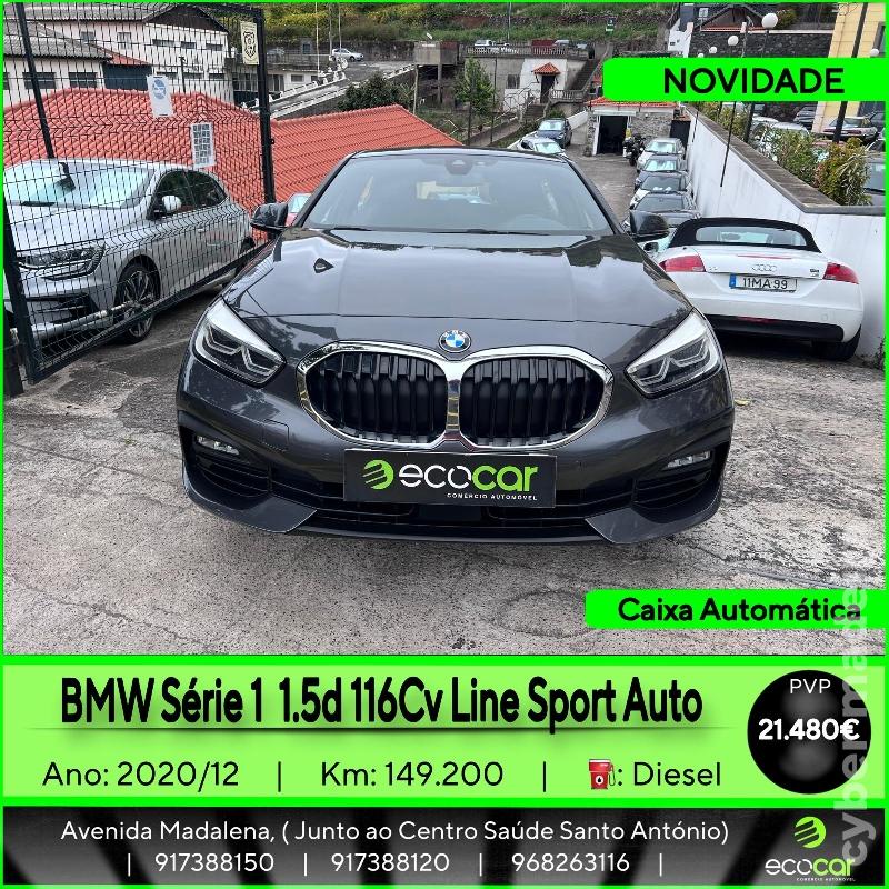 BMW Serie 1 1.5 D 116 cv -CAIXA AUTOMÁTICA Gasóleo