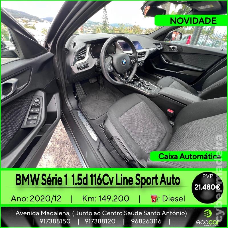 BMW Serie 1 1.5 D 116 cv -CAIXA AUTOMÁTICA Gasóleo