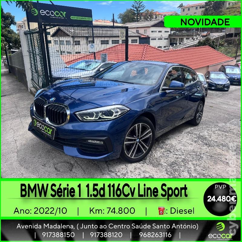 BMW Serie 1 1.5 d 116 CV Line Sport Gasóleo