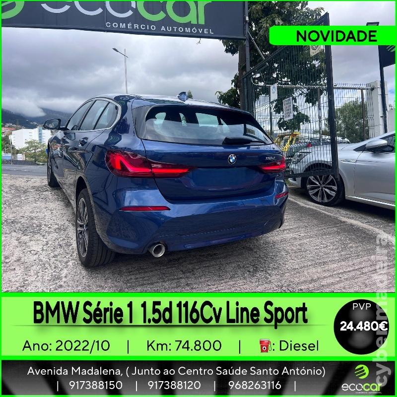 BMW Serie 1 1.5 d 116 CV Line Sport Gasóleo