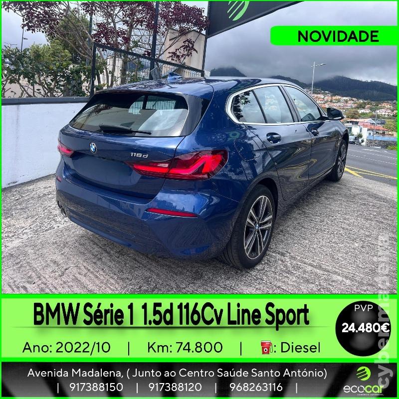 BMW Serie 1 1.5 d 116 CV Line Sport Gasóleo