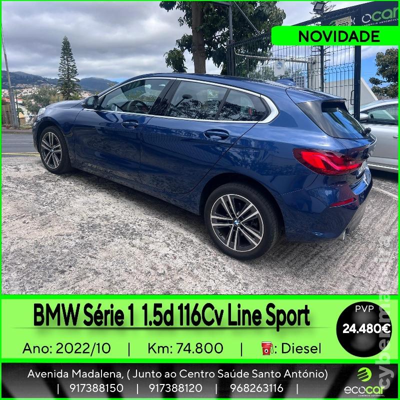 BMW Serie 1 1.5 d 116 CV Line Sport Gasóleo