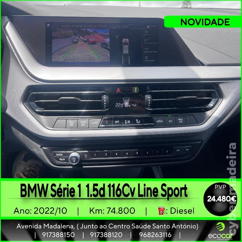 BMW Serie 1 1.5 d 116 CV Line Sport Gasóleo