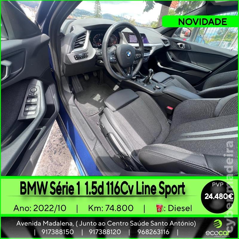 BMW Serie 1 1.5 d 116 CV Line Sport Gasóleo