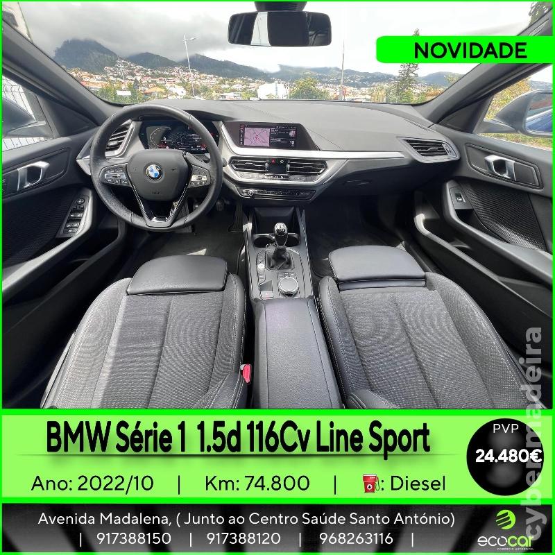 BMW Serie 1 1.5 d 116 CV Line Sport Gasóleo