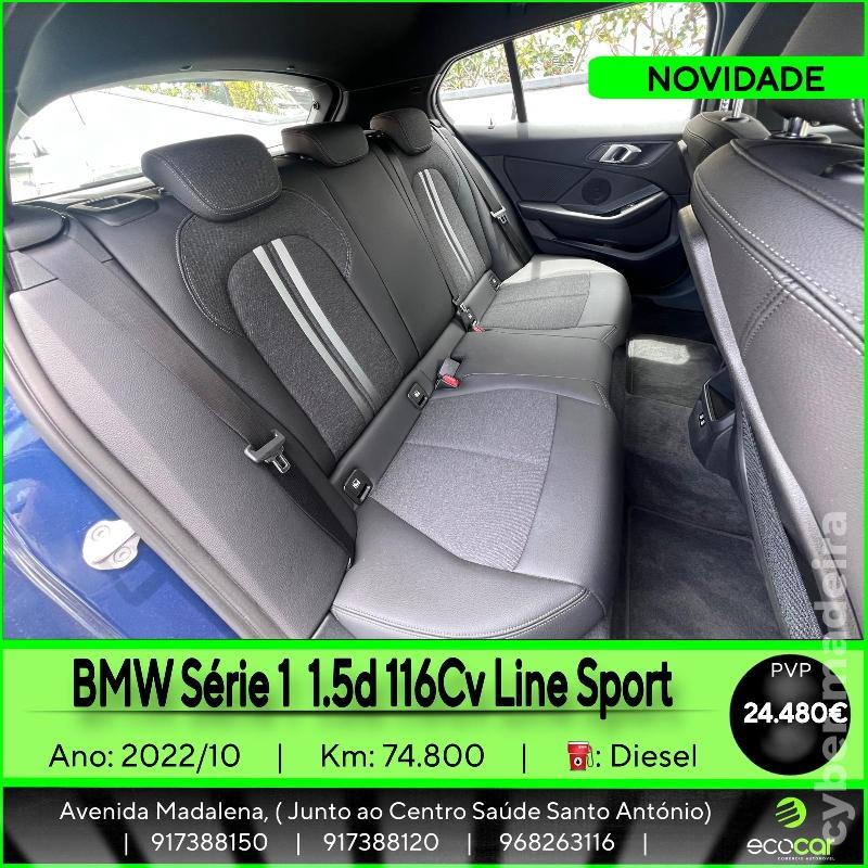 BMW Serie 1 1.5 d 116 CV Line Sport Gasóleo